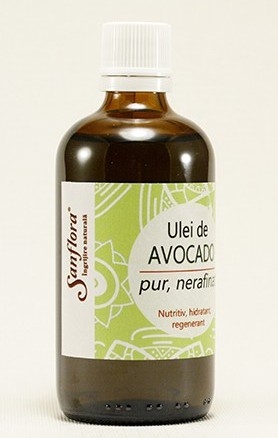 Ulei avocado pur nerafinat 500ml - SANFLORA