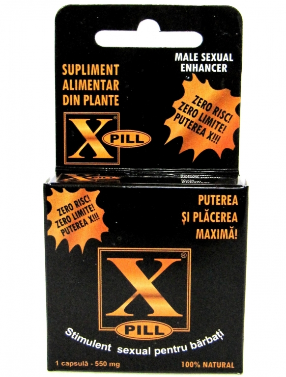 X Pill Stimulent Sexual Barbati 1cps - Sichuan Weilong Pharma