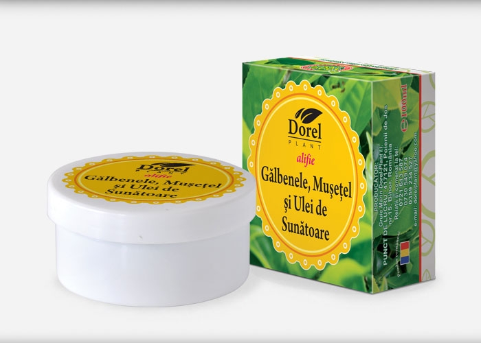 Crema Balsam Galbenele Musetel Sunatoare 100g - Dorel Plant