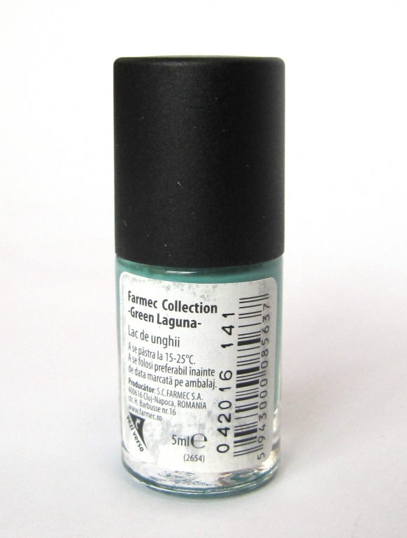 Lac unghii Collection Green Laguna 5ml - FARMEC