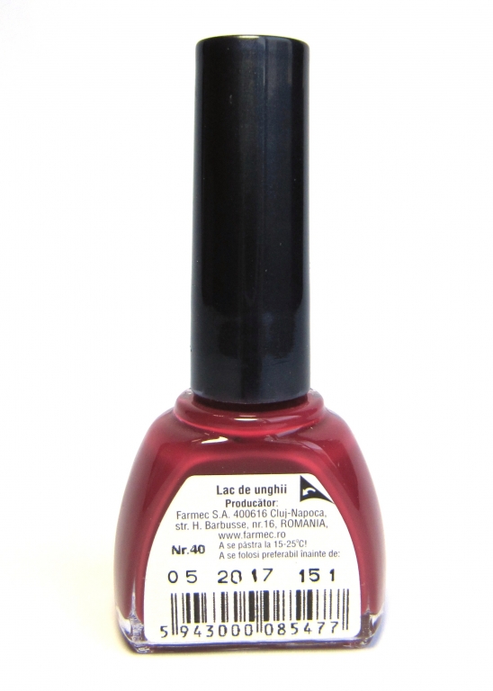 Lac unghii ultrarezistent nr40 11ml - FARMEC
