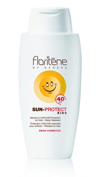 Lapte protectie solara copii spf40 250ml - FLORITENE