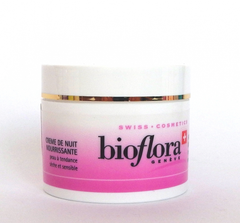 Crema noapte nutritiva ten uscat/sensibil 50ml - BIOFLORA