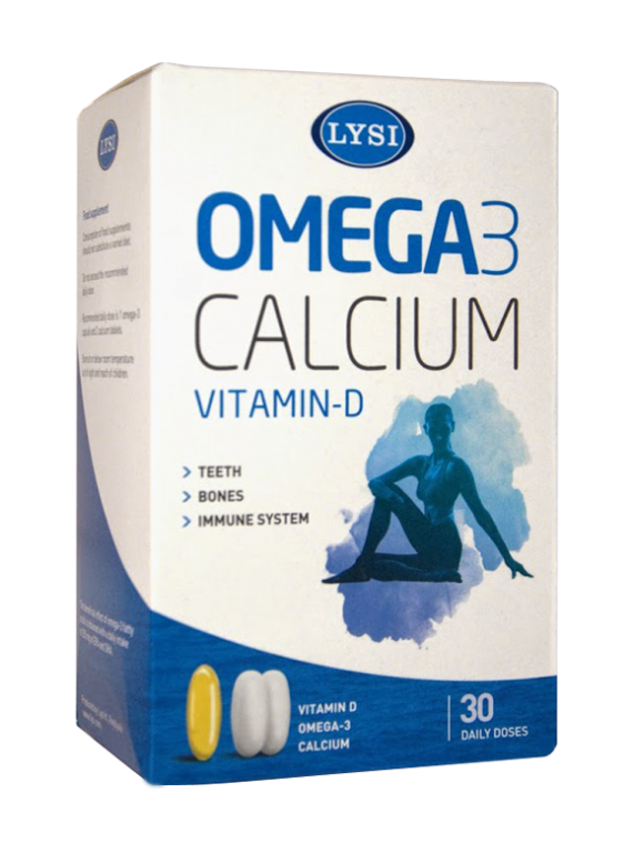 Kit Omega3 30cps+Calciu D 60cp - LYSI