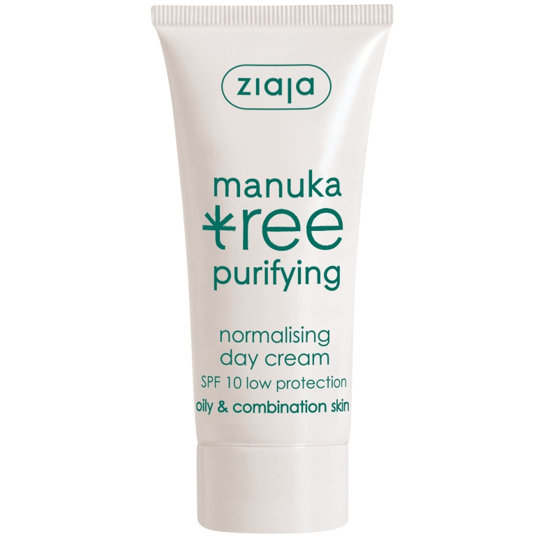 Crema zi normalizatoare purificatoare spf10 Manuka Tree 50ml - ZIAJA