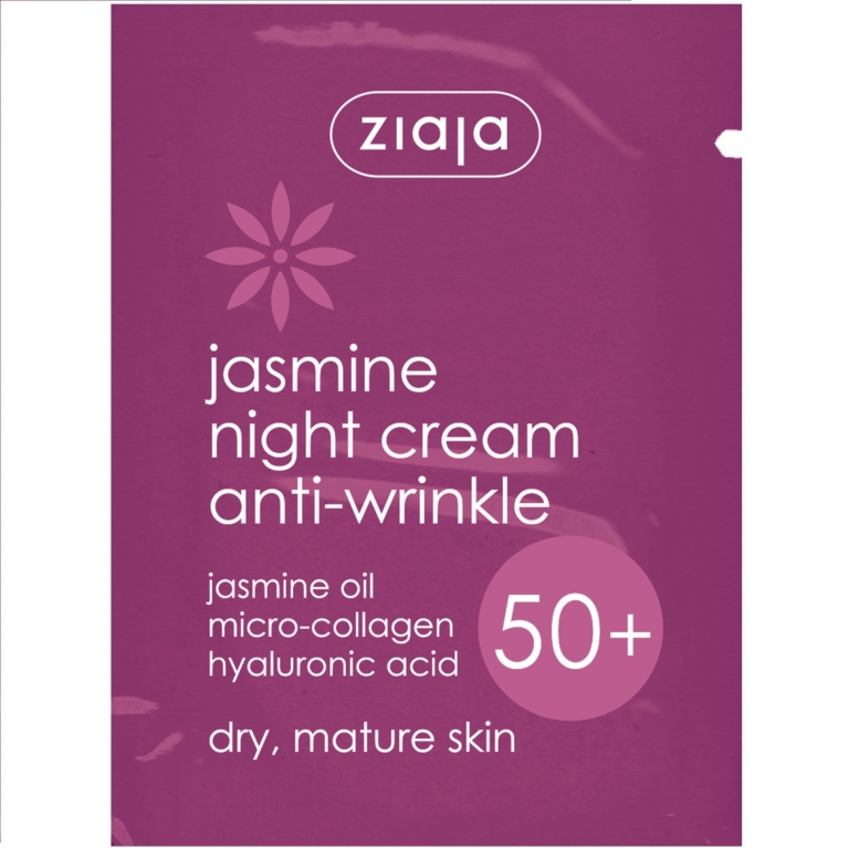 Masca antirid ten uscat matur 50+ Ulei Iasomie 7ml - ZIAJA