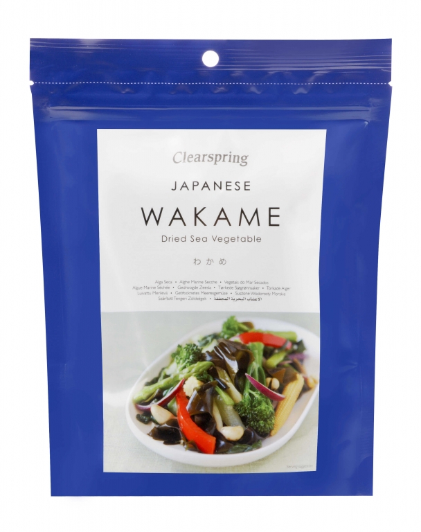 Alge wakame japoneze uscate 50g - CLEARSPRING