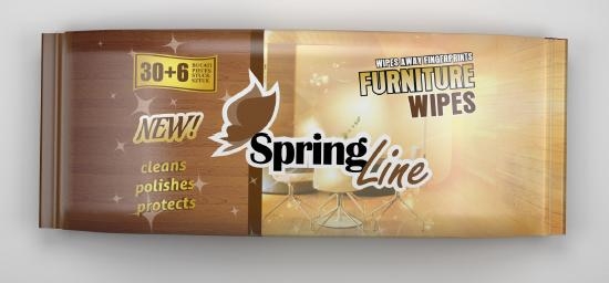 Servetele umede mobila 36b - SPRING LINE