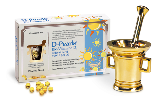 Bio Vitamina D3 Pearls 80cps - PHARMA NORD