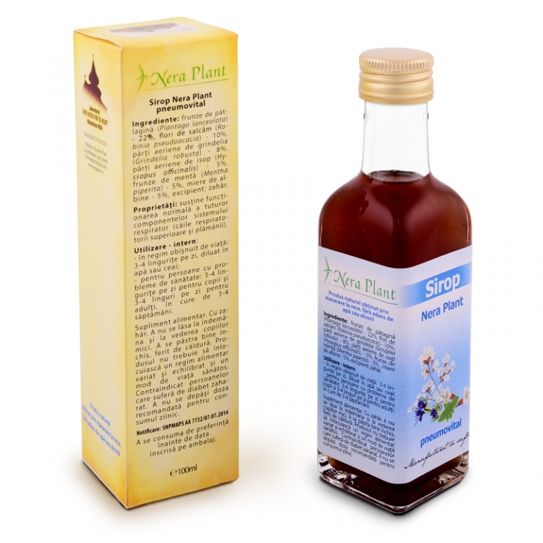 Sirop Pneumovital 100ml - NERA PLANT