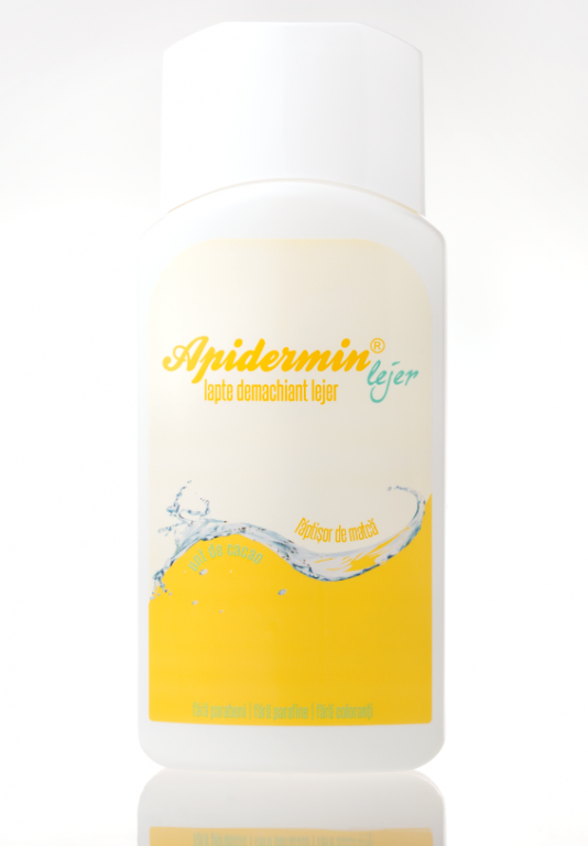 Lapte demachiant Apidermin Lejer 150ml - COMPLEX APICOL