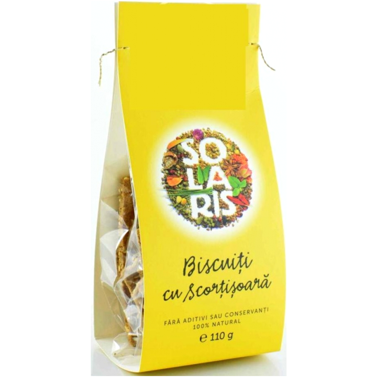 Biscuiti integrali scortisoara 110g - SOLARIS