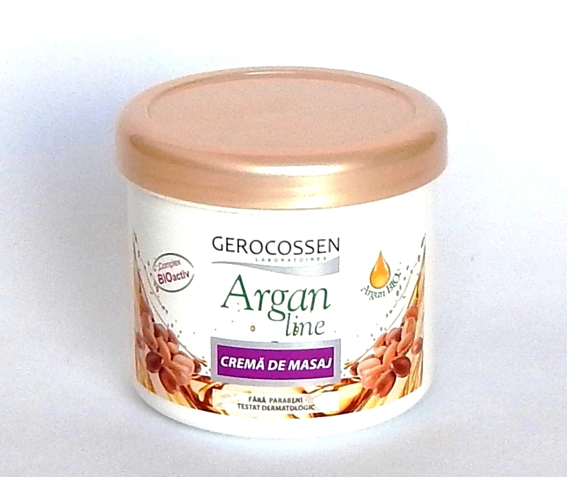 Crema masaj corporal ArganLine 450ml - GEROCOSSEN