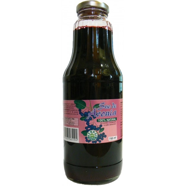 Suc aronia 700ml - HERBAL SANA