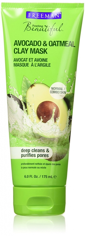Masca purificatoare argila avocado ovaz tub_150ml - FREEMAN