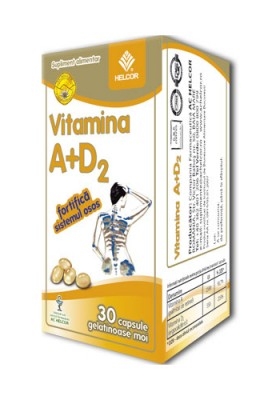 Vitamina A D2 30cp - AC HELCOR