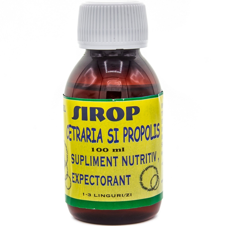 Sirop cetraria propolis 100ml - ELIDOR