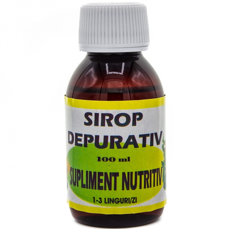 Sirop depurativ 100ml - ELIDOR