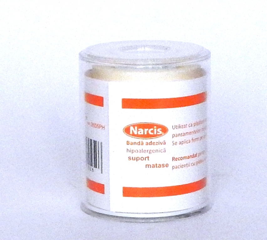 Banda adeziva hipoalergenica matase {5cmx5m} 1b - NARCIS