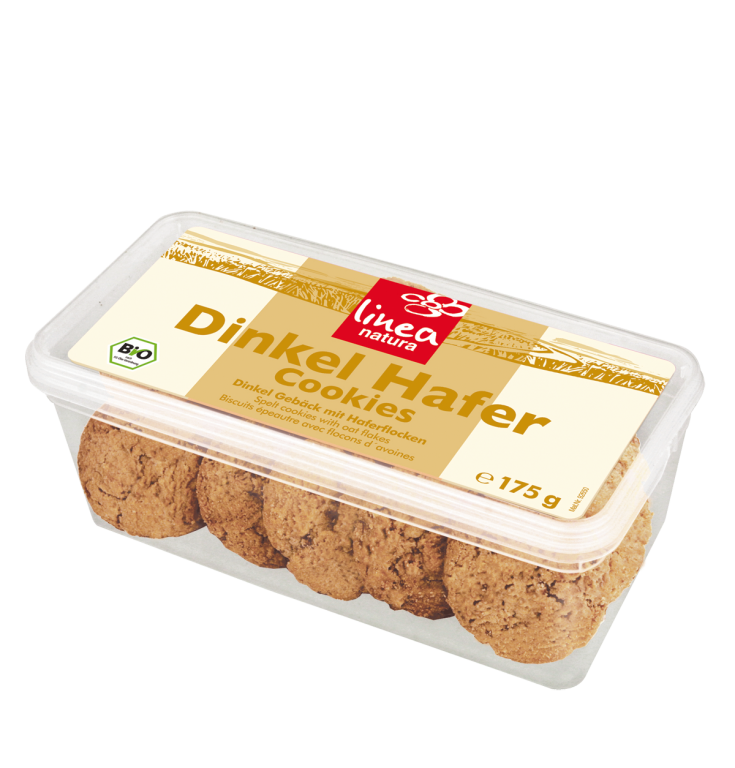 Fursecuri alac fulgi ovaz eco 175g - LINEA NATURA