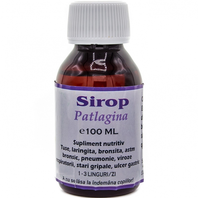 Sirop patlagina 100ml - ELIDOR