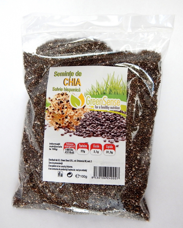 Seminte chia 100g - GREEN SENSE