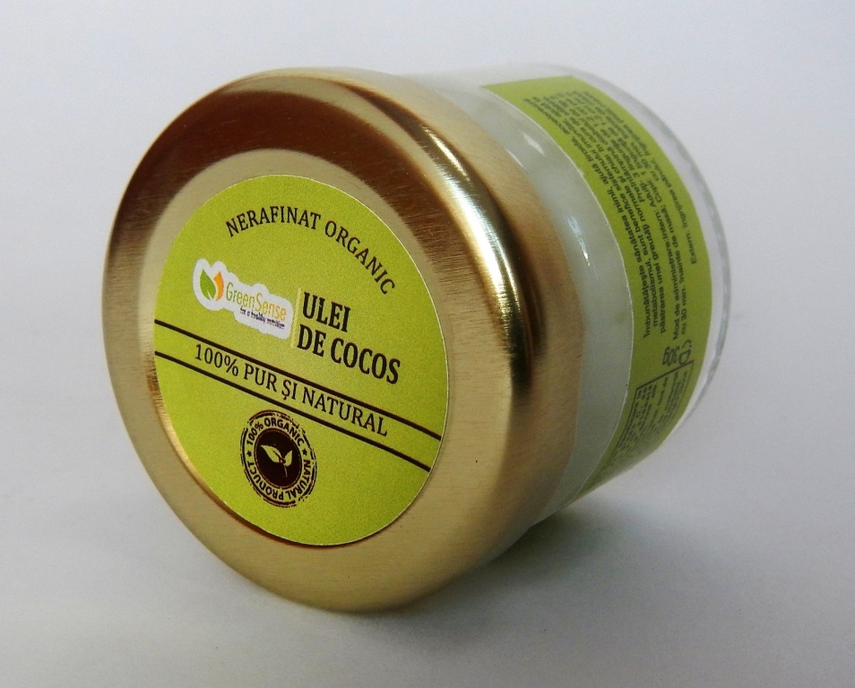 Ulei cocos organic 30ml - GREEN SENSE