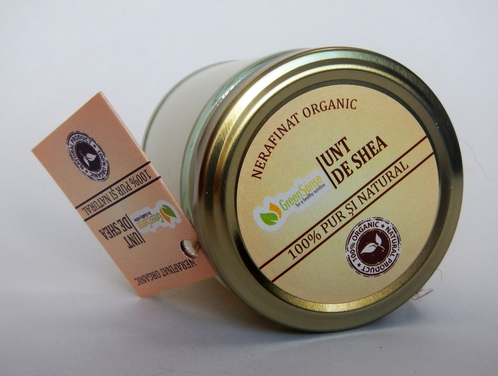 Unt shea nerafinat organic 200g - GREEN SENSE