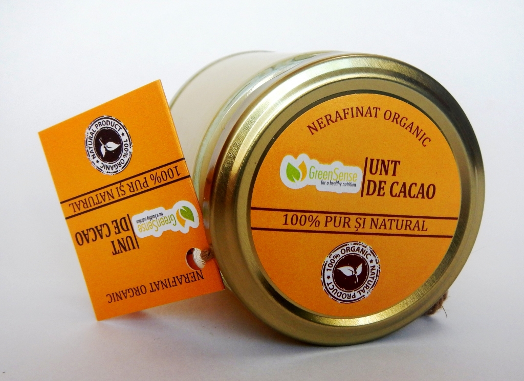 Unt cacao nerafinat organic 200g - GREEN SENSE