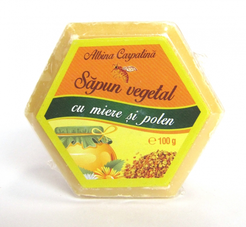 Sapun miere polen 100g - ALBINA CARPATINA