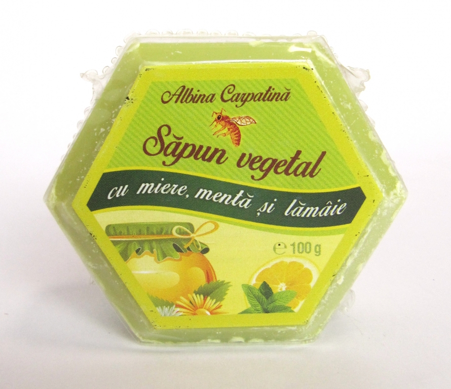 Sapun miere menta lamaie 100g - ALBINA CARPATINA