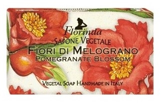 Sapun vegetal Fiori di melograno 100g - FLORINDA