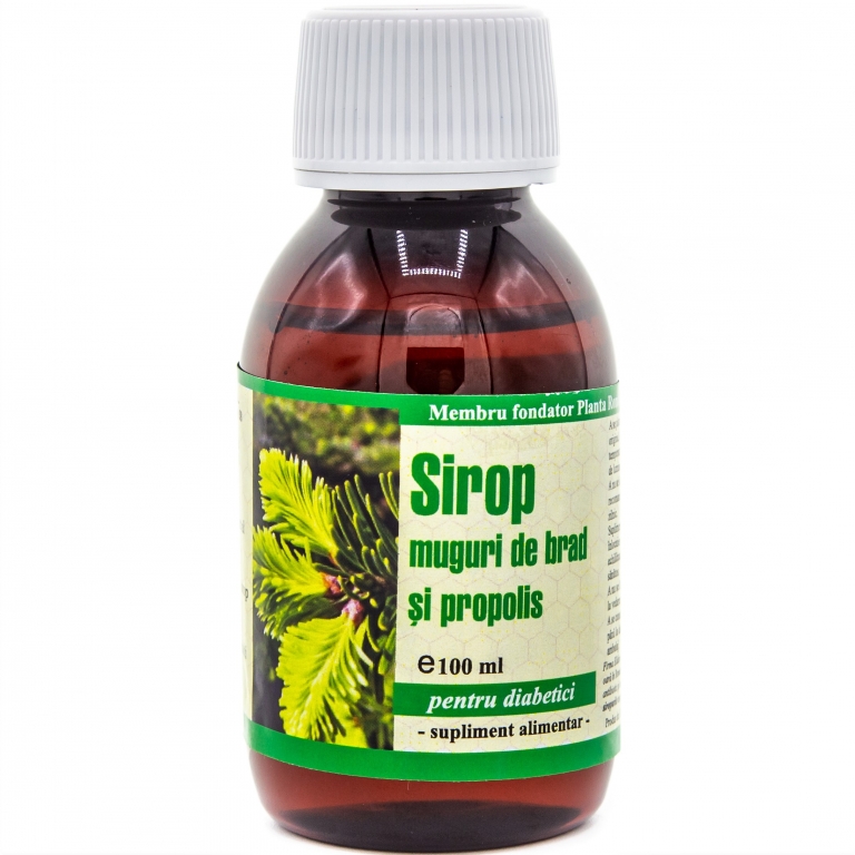 Sirop muguri brad propolis diabetici 100ml - ELIDOR