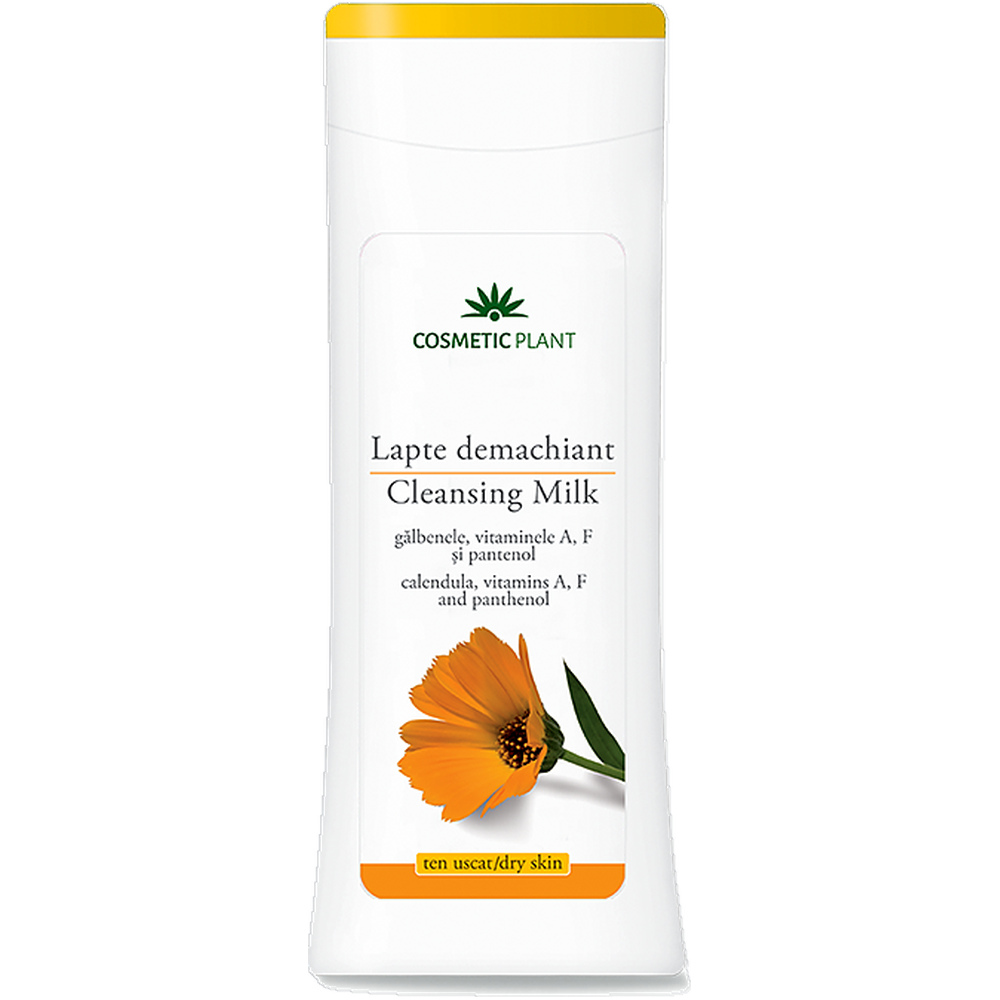 Lapte demachiant galbenele panthenol 200ml - COSMETIC PLANT
