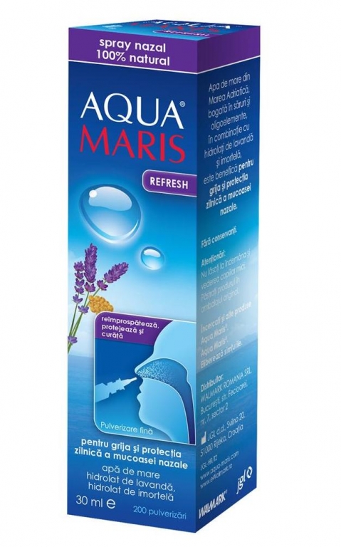 Spray nazal refresh Aqua Maris 30ml - JADRAN