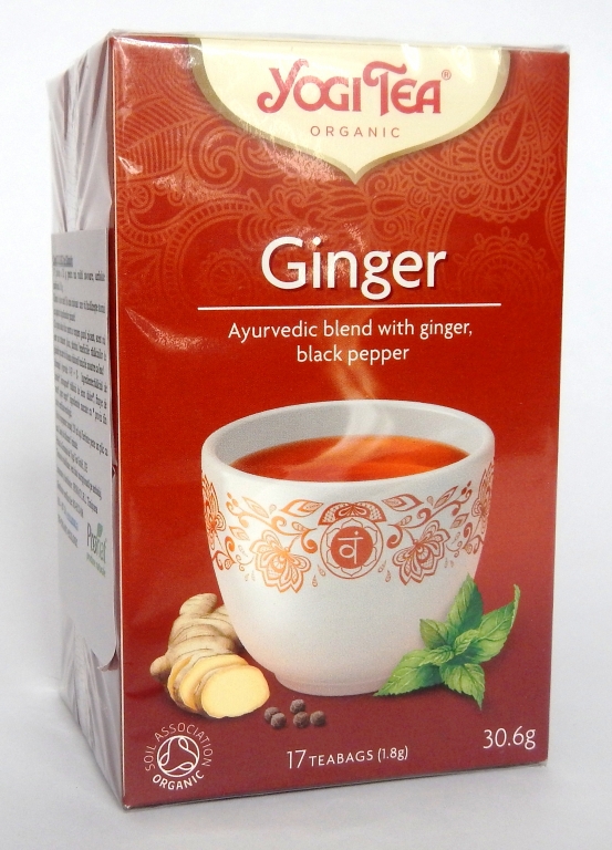 Ceai ghimbir piper negru eco 17dz - YOGI TEA