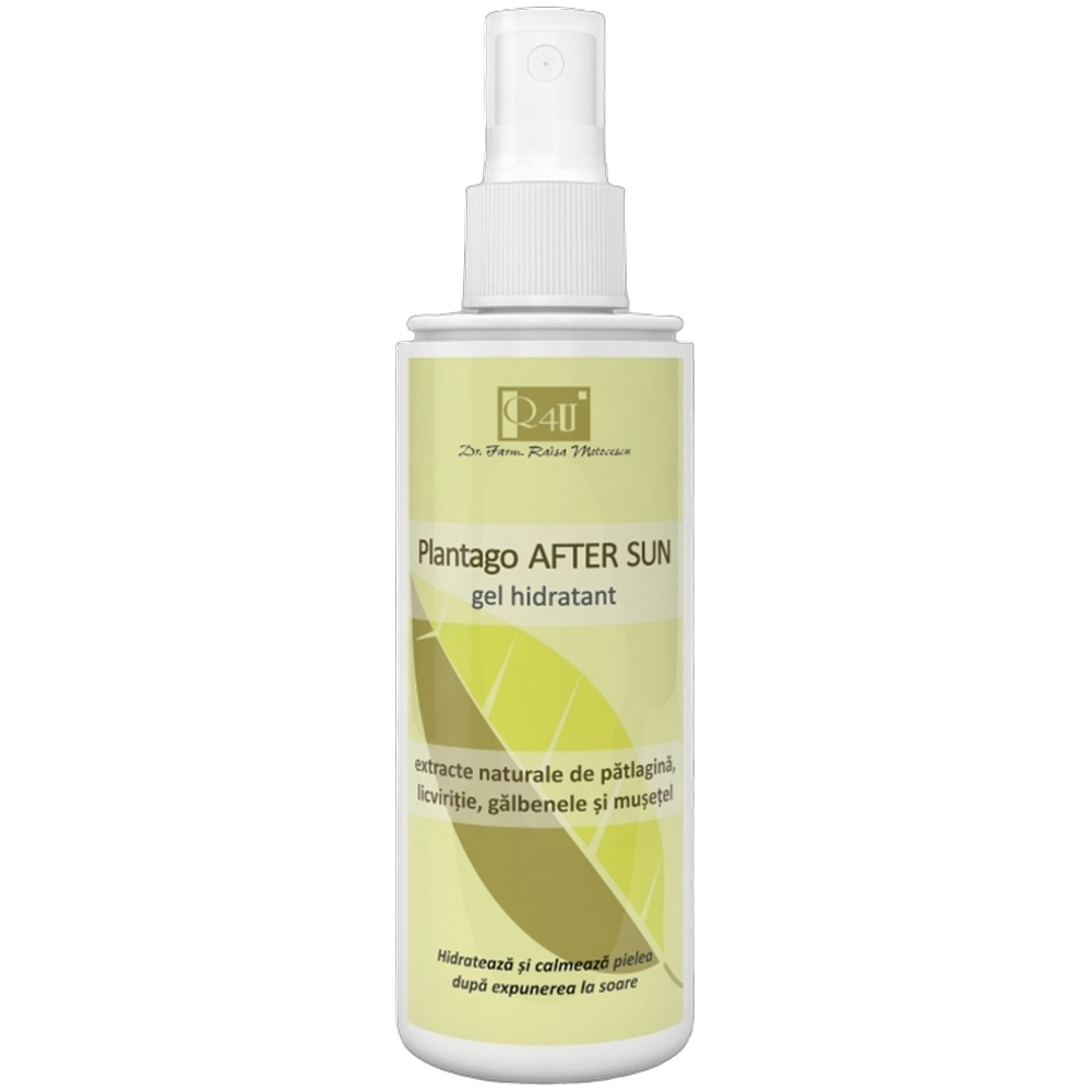 Gel dupa plaja hidratant Plantago 110ml - TIS