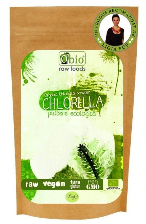 Pulbere chlorella eco 125g - OBIO