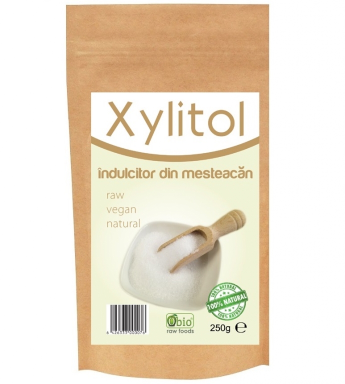 Xylitol mesteacan cristalizat 250g - OBIO