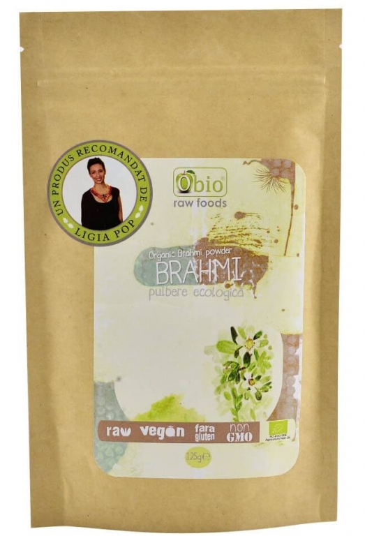 Pulbere brahmi raw eco 125g - OBIO