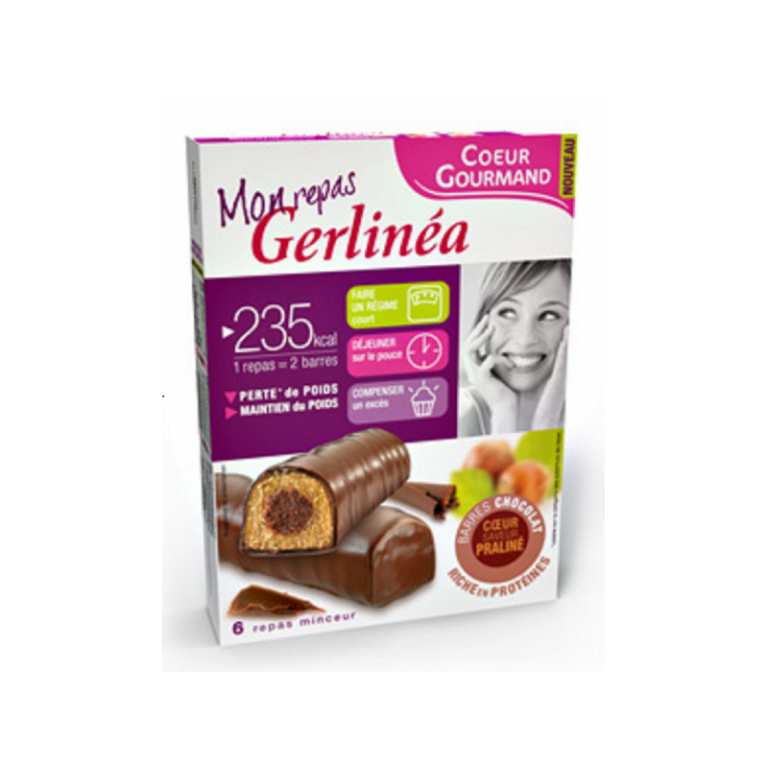 Batoane inlocuire masa ciocolata pralina 12x31g - GERLINEA