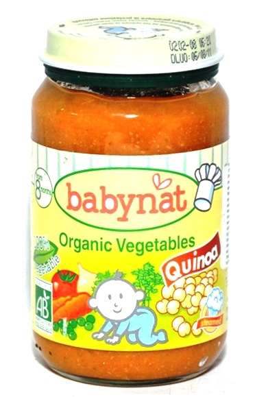 Piure legume quinoa bebe +8luni eco 200g - BABYBIO
