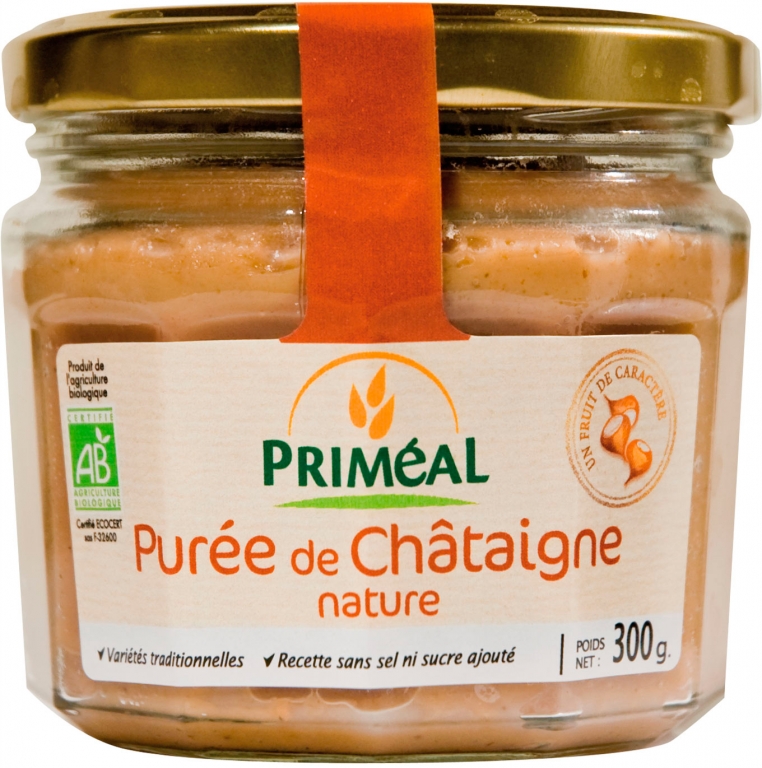 Piure castane Ardeche natur eco 300g - PRIMEAL