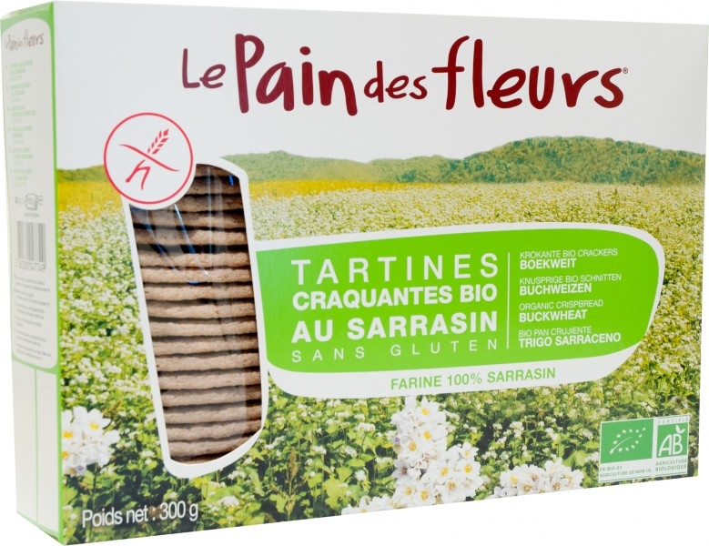 Tartine crocante hrisca cu sare eco 300g - LE PAIN DES FLEURS