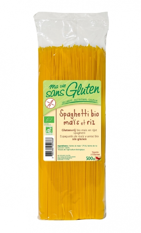 Paste spaghete porumb orez eco 500g - MA VIE SANS GLUTEN