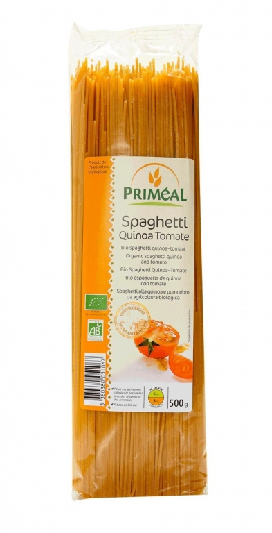 Paste spaghete grau quinoa rosii eco 500g - PRIMEAL