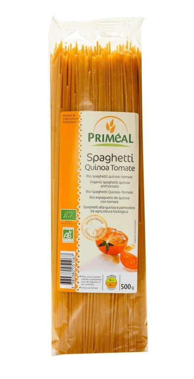 Paste spaghete grau quinoa rosii eco 500g - PRIMEAL