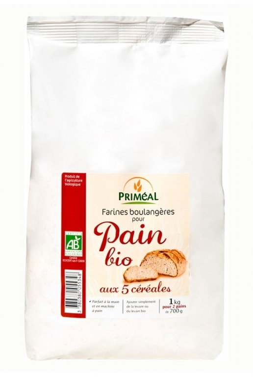 Premix paine 5cereale seminte eco 1kg - PRIMEAL