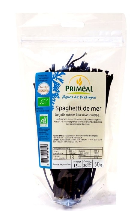 Spaghete marine uscate eco 50g - PRIMEAL