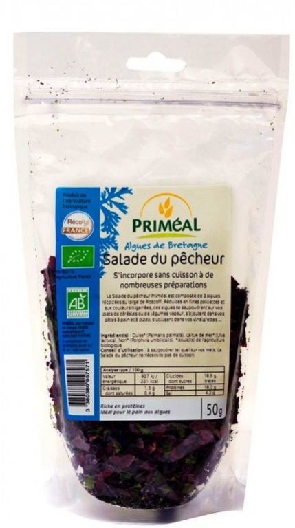 Alge marine uscate Salata pescarului 50g - PRIMEAL